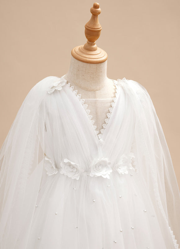 Robe Chic Enchantée Blanc - gallery 7