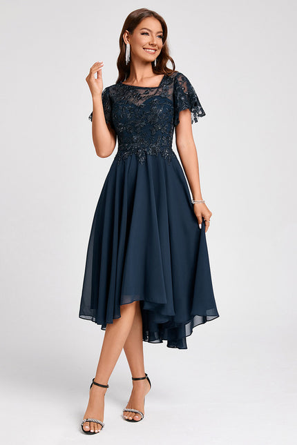 Robe Chic Cocktail Étoilée - gallery 3
