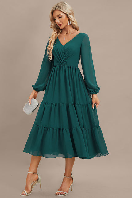 Robe Chic Émeraude Flottante - gallery 3