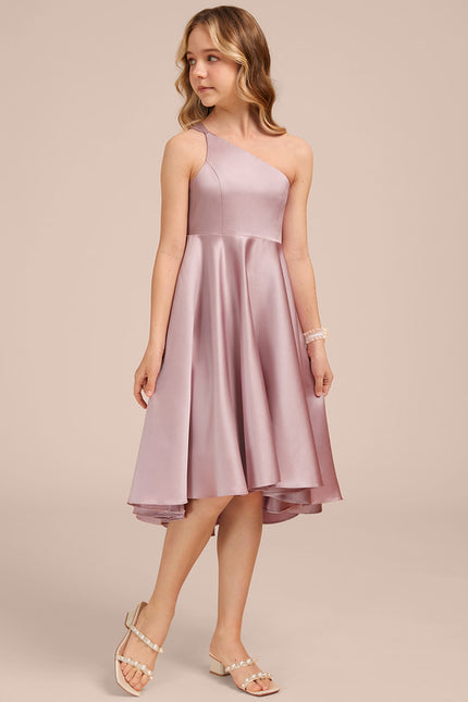 Robe Chic Satin Lilas - gallery 3