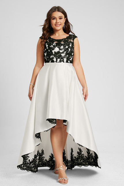 Robe Chic Contraste Élégant - gallery 9
