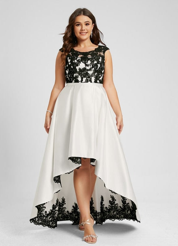 Robe Chic Dentelle Bicolore - gallery 9