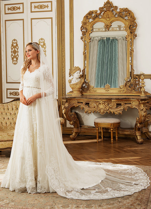 Robe Chic De Mariée Classique - gallery 2