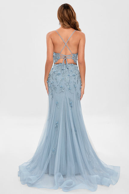 Robe Chic Céleste Aquarelle - gallery 5