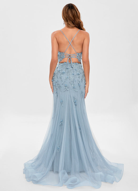Robe Chic Céleste Aquarelle - gallery 5