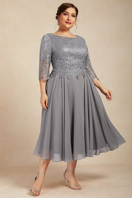 Robe Chic Flottante Mauve - gallery 8