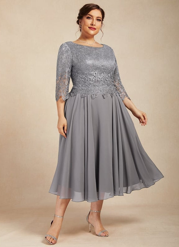 Robe Chic Flottante Mauve - gallery 8