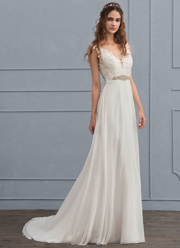 Robe Chic Blanche Mousseline Dentelle