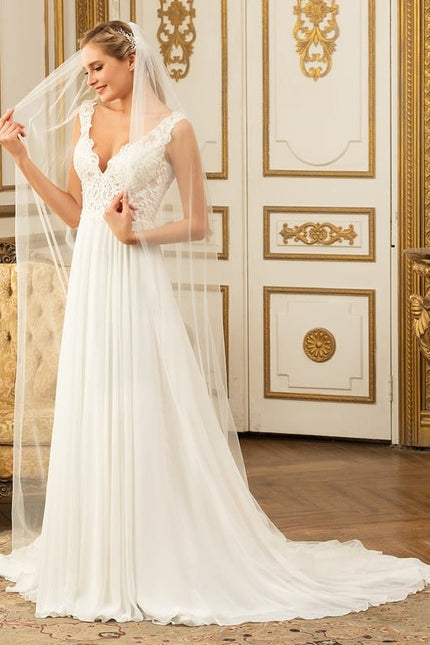 Robe Chic Vaporeuse Blanche