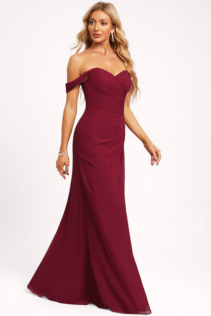 Robe Chic Mousseline Émeraude - gallery 1