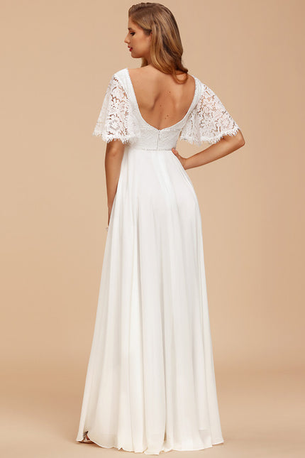 Robe Blanche Plage Chic - gallery 1