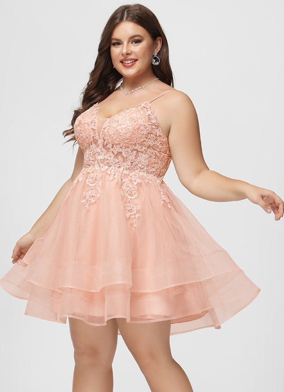 Robe Chic Étoile Rose - gallery 9