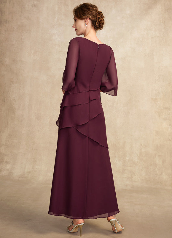 Robe Chic Mousseline Améthyste - gallery 5