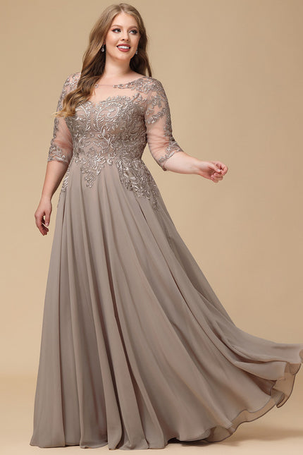 Robe Chic Violette Brodée - gallery 8