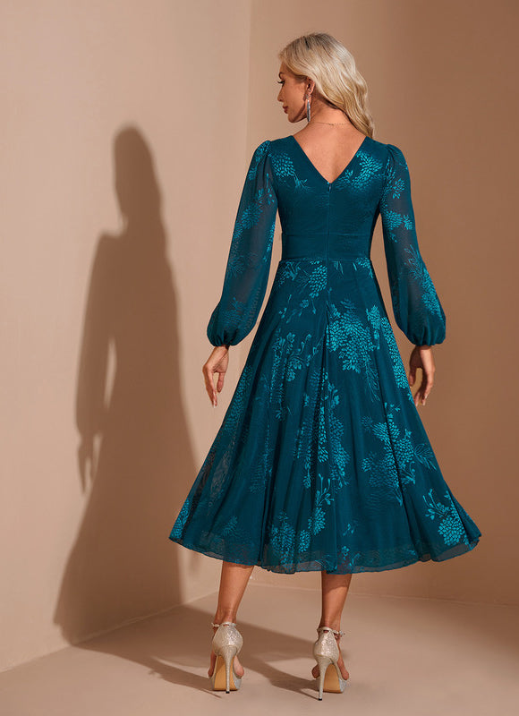 Robe Chic Élégance Vaporeuse - gallery 1