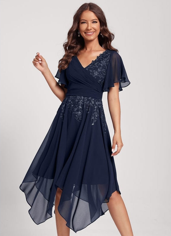 Robe Chic Luxe Sombre Éveil
