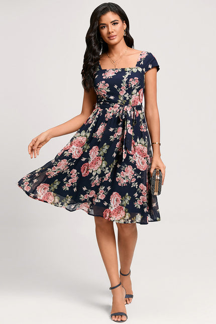 Robe Chic Florale Marine - gallery 3
