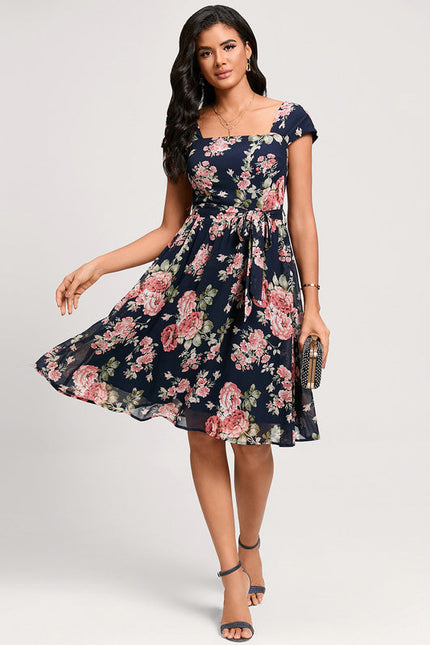 Robe Chic Florale Marine - gallery 3