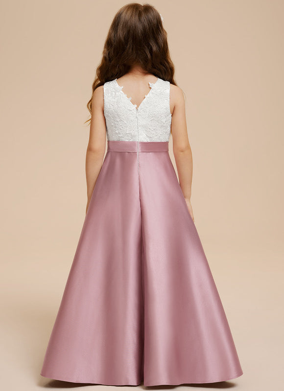 Robe Chic Satinée Enfant - gallery 5