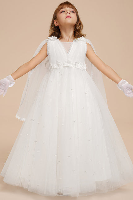 Robe Chic Enchantée Blanc - gallery 9