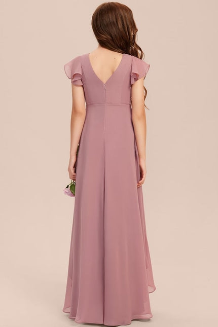 Robe Chic Bleu Nuit Élégant - gallery 4