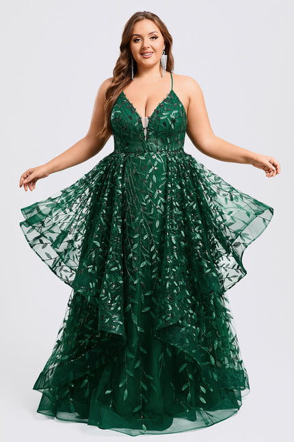 Robe Chic Émeraude Opulente - gallery 7