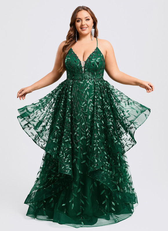 Robe Chic Émeraude Opulente - gallery 7