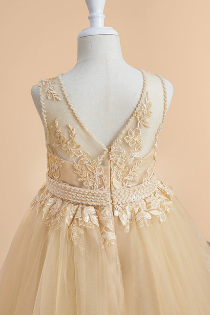 Robe Chic Dorée Tulle - gallery 7