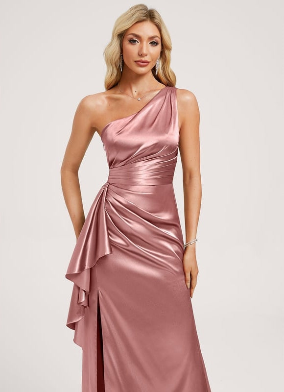 Robe Chic Satinée Éclipse Céleste - gallery 4