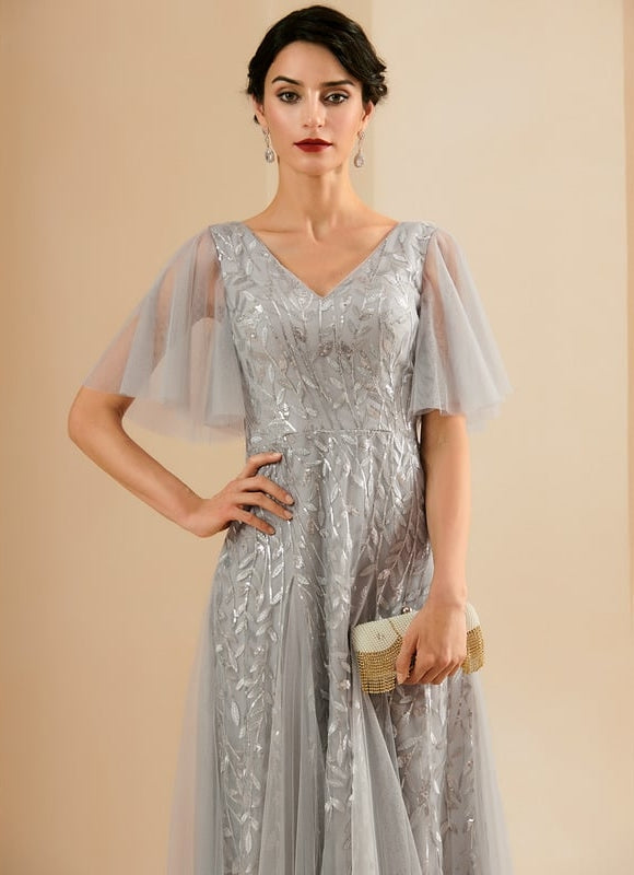 Robe Chic Argentée Légère - gallery 5