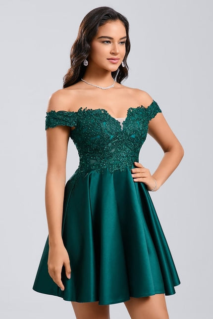 Robe Chic Émeraude Festive - gallery 2