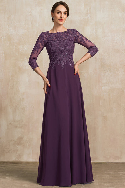 Robe Chic Aérienne Grise - gallery 4