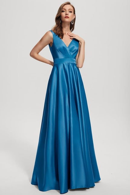 Robe Chic Bleu Electrique - gallery 3
