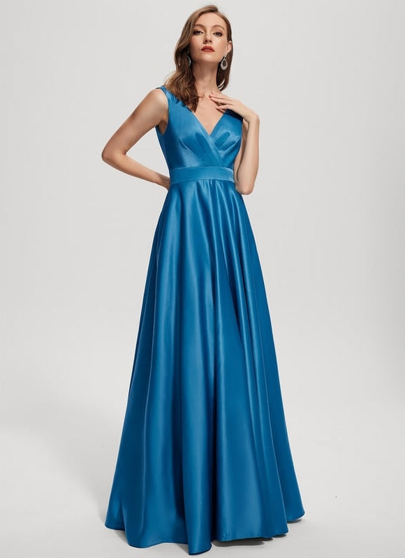 Robe Chic Bleu Electrique - gallery 3