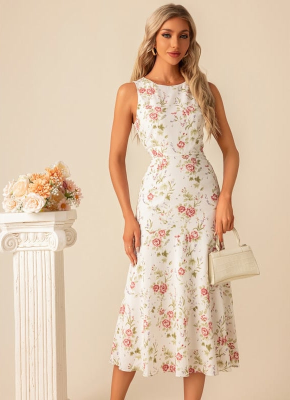 Robe Chic Florale Éclatante