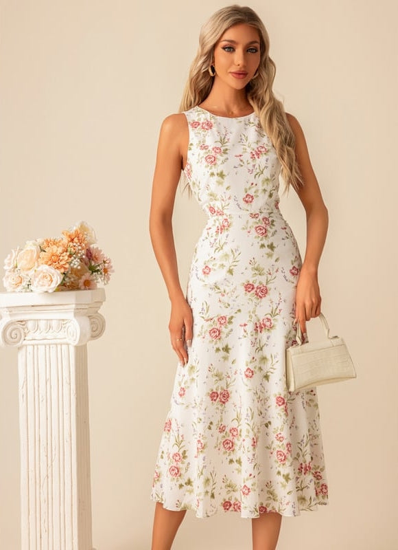 Robe Chic Florale Éclatante