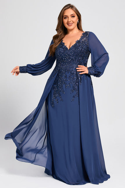 Robe Chic Éclat Marine - gallery 6