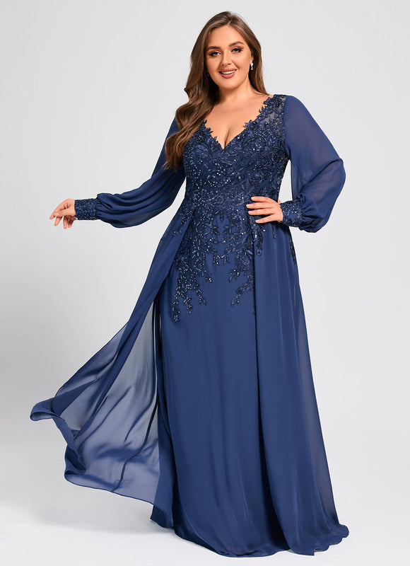 Robe Chic Éclat Marine - gallery 6