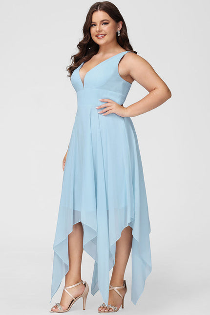 Robe Chic Fluide Bleu Nuit - gallery 8