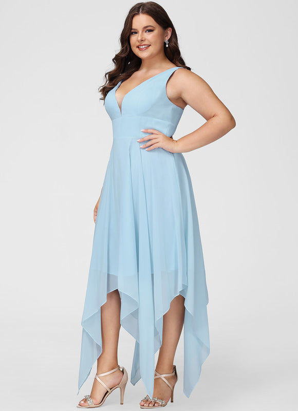 Robe Chic Fluide Bleu Nuit - gallery 8