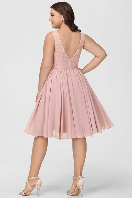 Robe Chic Blush Élégante - gallery 8