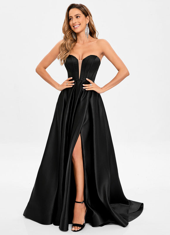 Robe Chic Éclat Sombre - gallery 1