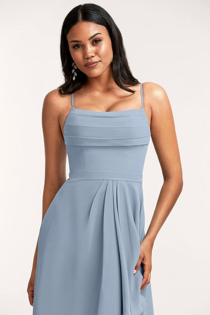 Robe Demoiselle D'Honneur Chic Courte - gallery 4