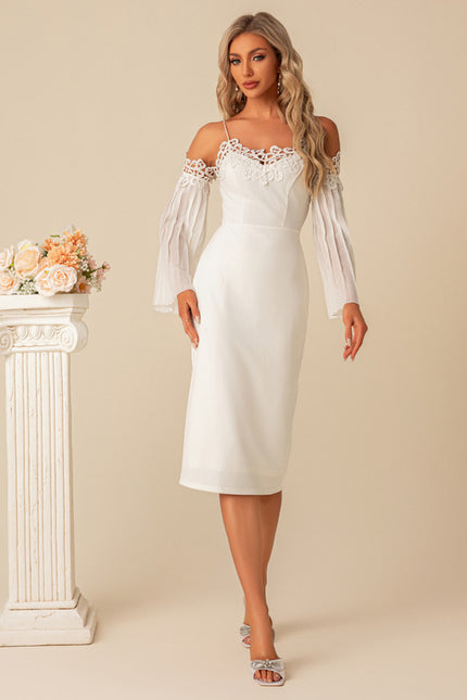 Robe Chic Écrue Élégante - gallery 2