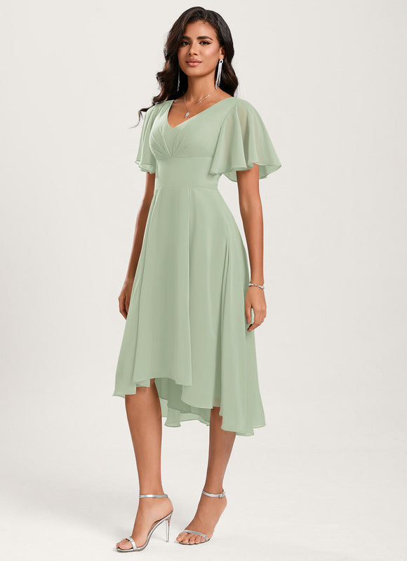 Robe Chic Fluide Bleu Nuit - gallery 3