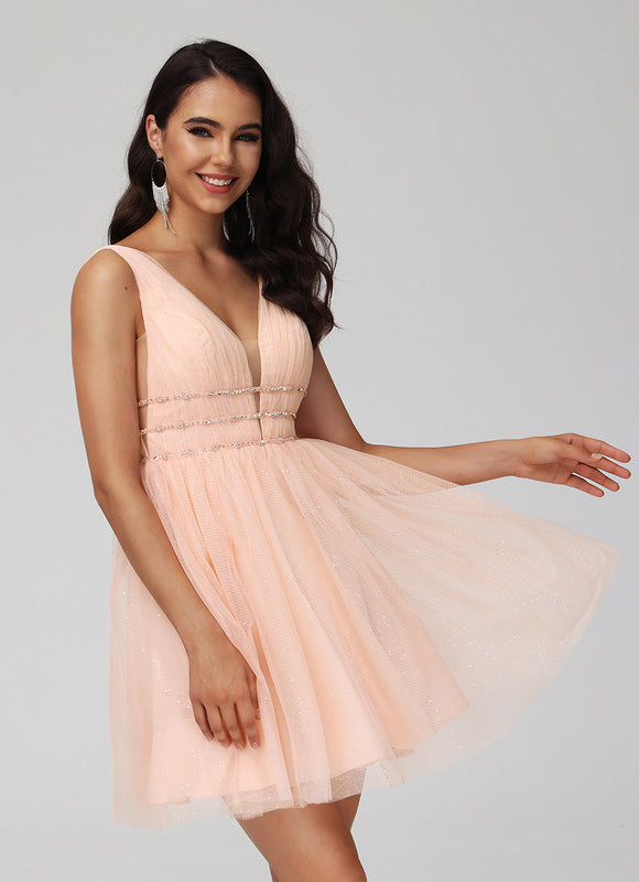 Robe Chic Pétale Tulle Rosé - gallery 5