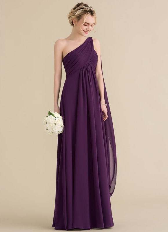 Robe Chic Asymétrique Beige - gallery 3