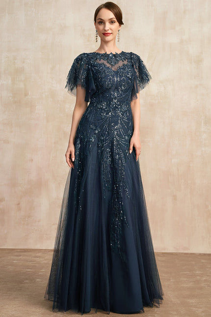 Robe Chic Étoilée Marine - gallery 1