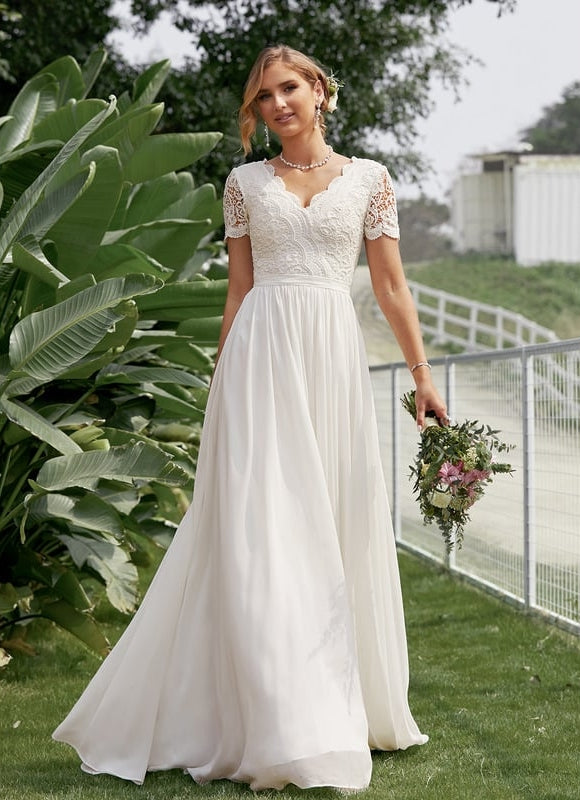 Robe Blanche Plage Chic - gallery 2