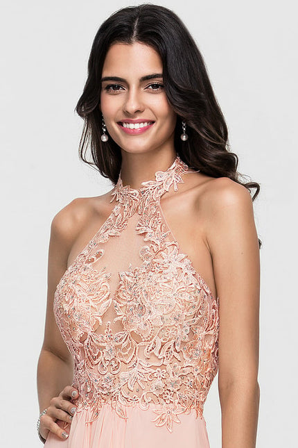 Robe Chic Élégance Pêche - gallery 4